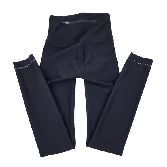 Lululemon Black Zoned In Tight *27" Compression Seamless Leggings Size 2 - Picture 5 of 5